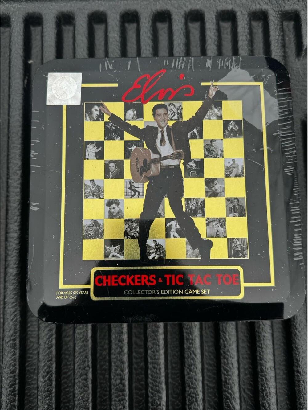 ELVIS CHECKERS - COLLECTOR'S EDITION GAME IN TIN CASE USAOPOLY NEW SEALED